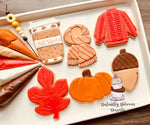 Load image into Gallery viewer, "Hello Fall" Sugar Cookie Decorating Class (Sat. 9/21)