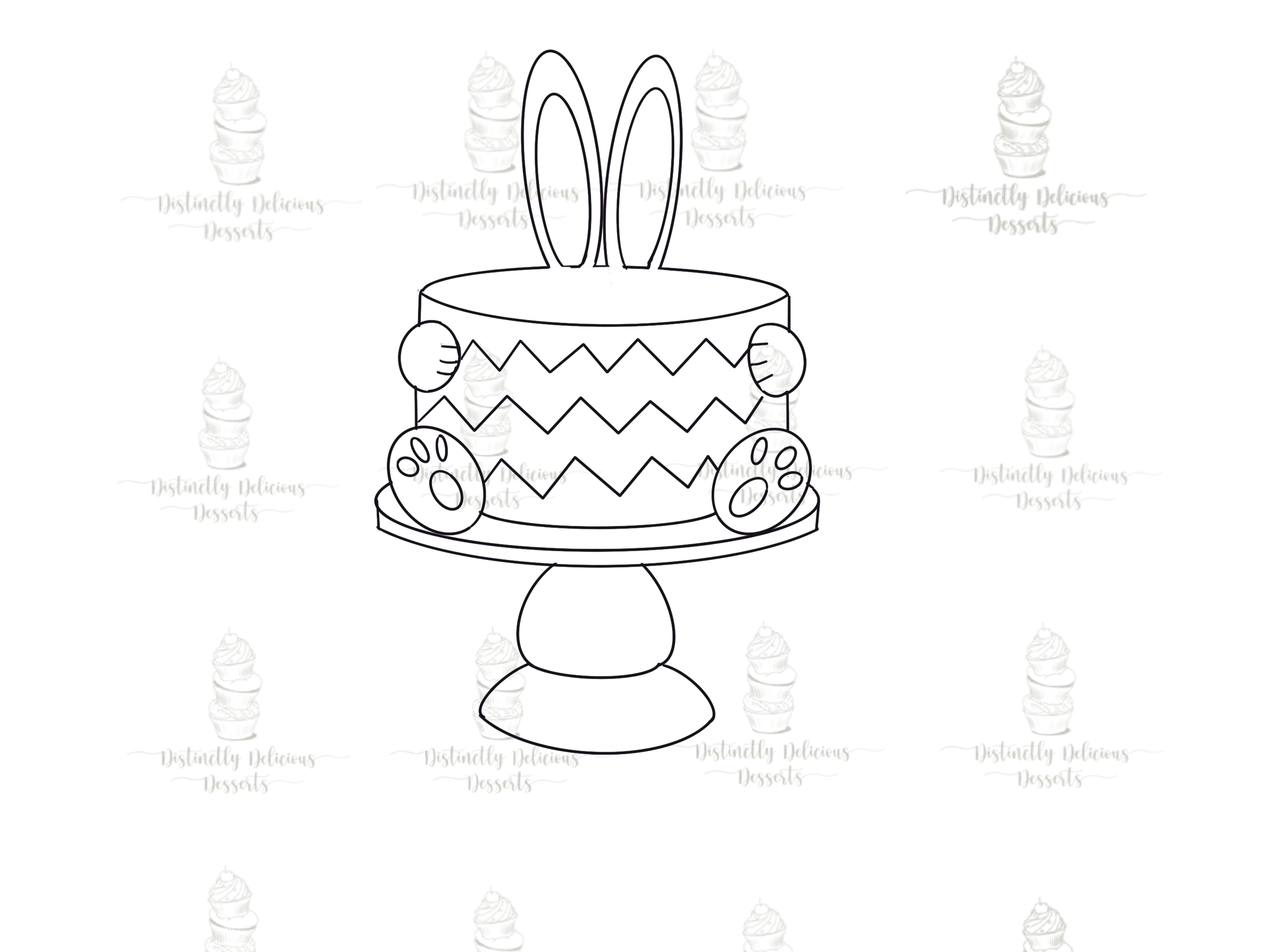 Bunny Ear Cake Cutter