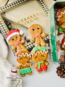 Gingerbread Holiday Tin