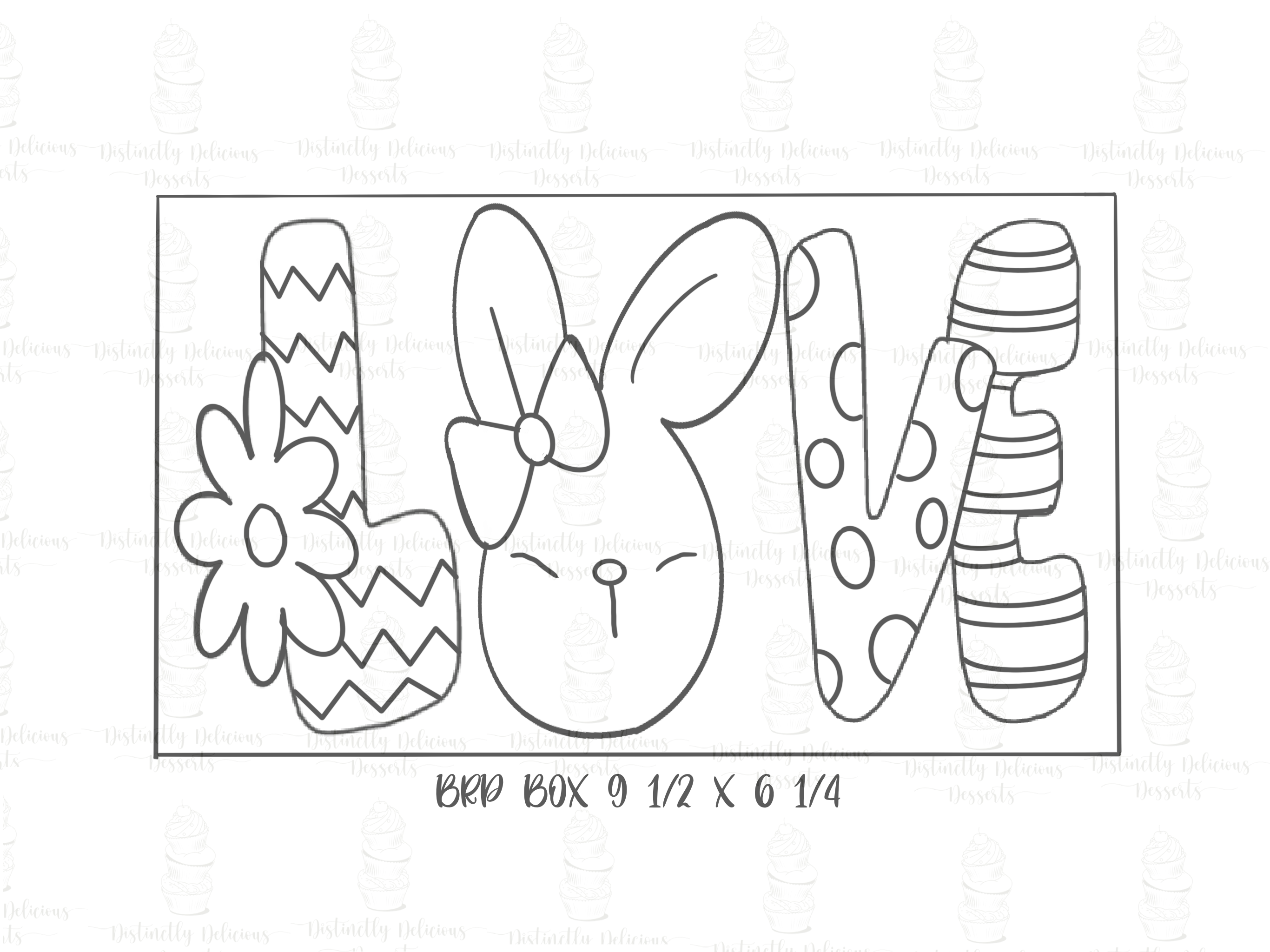 Love Bunny  - Cutter Set