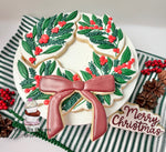 Load image into Gallery viewer, "Holiday Wreath" Cookie Decorating Class (Beginner Level) (Sat. Dec. 20th)
