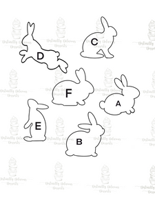 Silhouette Bunny Cutters
