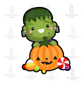 Frankenstein with Pumpkin