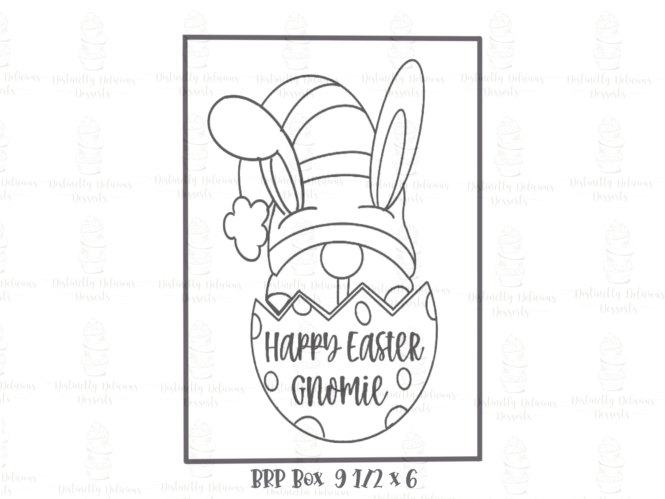 Happy Easter Gnomie  - Cutter Set