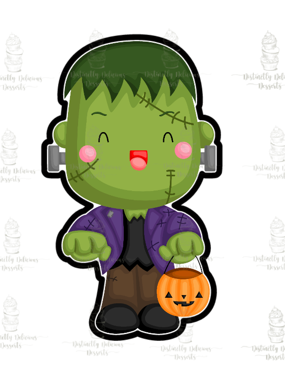 Frankenstein Kid with Candy